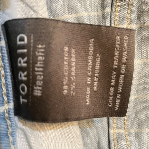 Torrid women’s pants size 12 R used great condition. Comfortable fit. - Picture 11 of 16